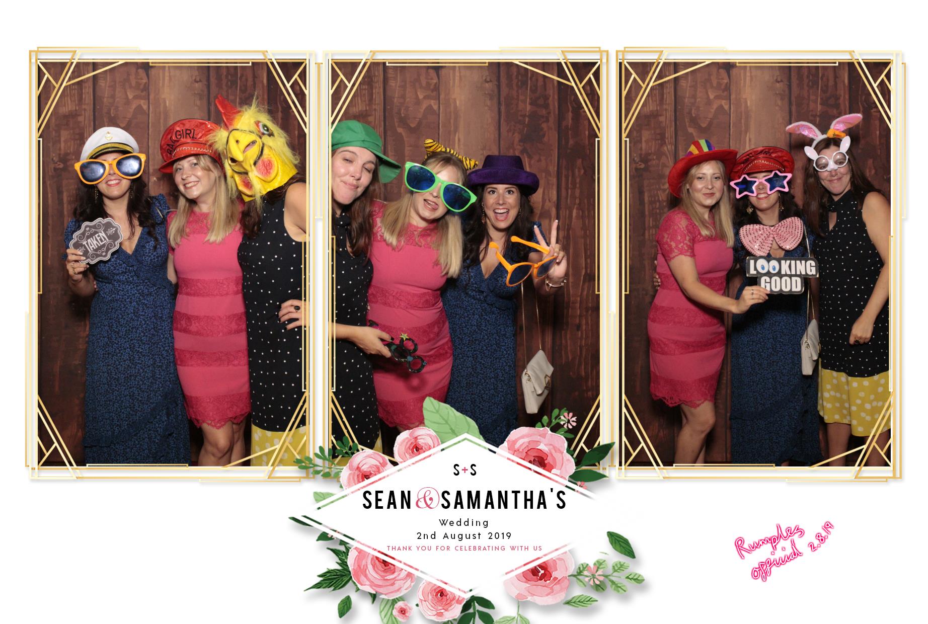 Samantha & Sean's Wedding | View more photos from the event at gallery.myphotoboothexperience.co.uk/u/MyPhotoBoothExperienceLtd/Samantha-Seans-Wedding